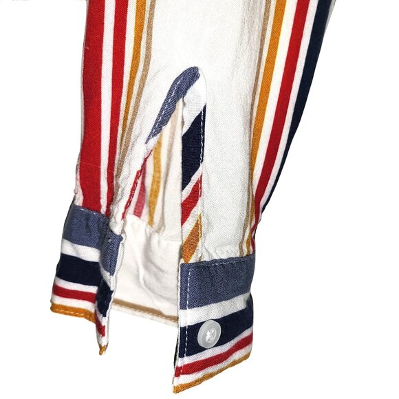 NO BOUNDARIES | Multi-Color Cross Over Front Tie Crop Top - Picture 6 of 12